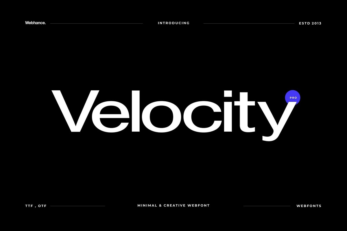 Font Velocity