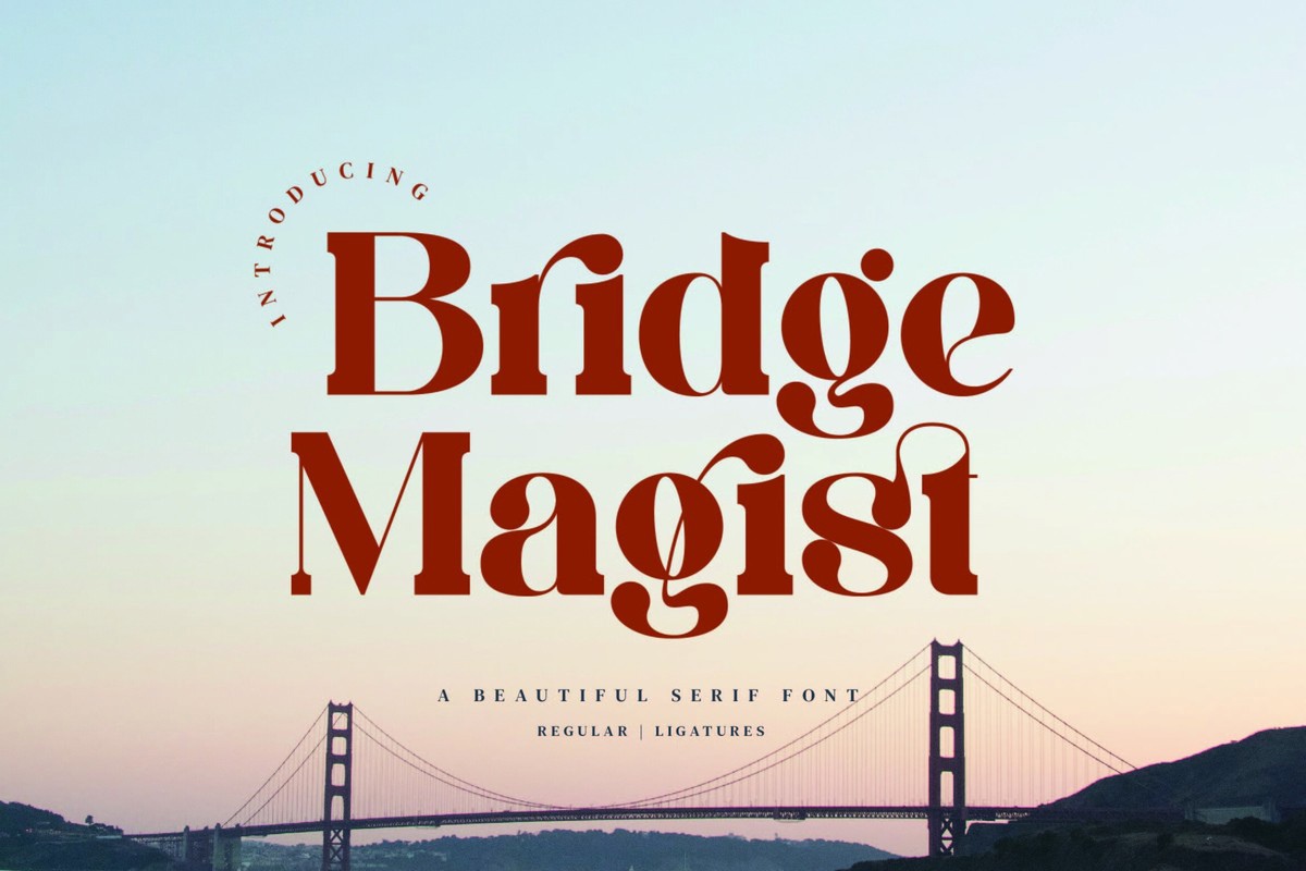 Font Bridge Magist