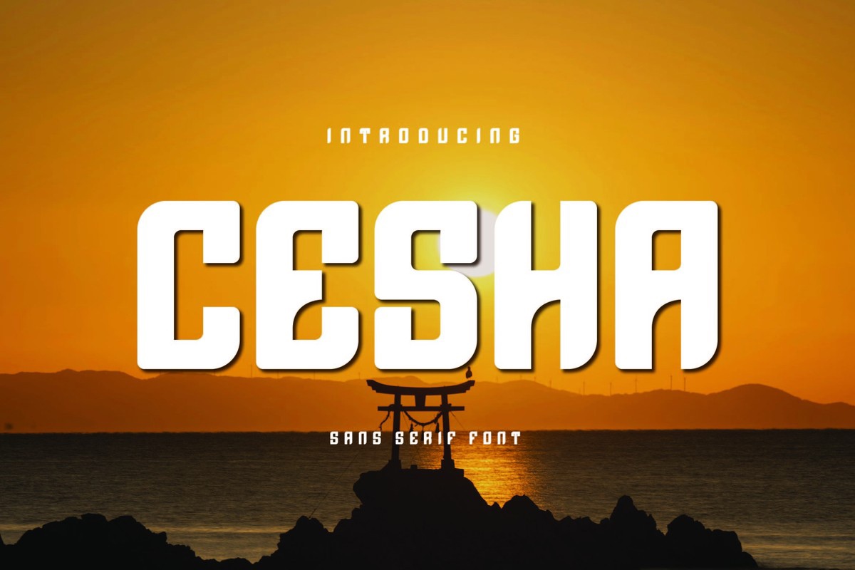 Font Cesha