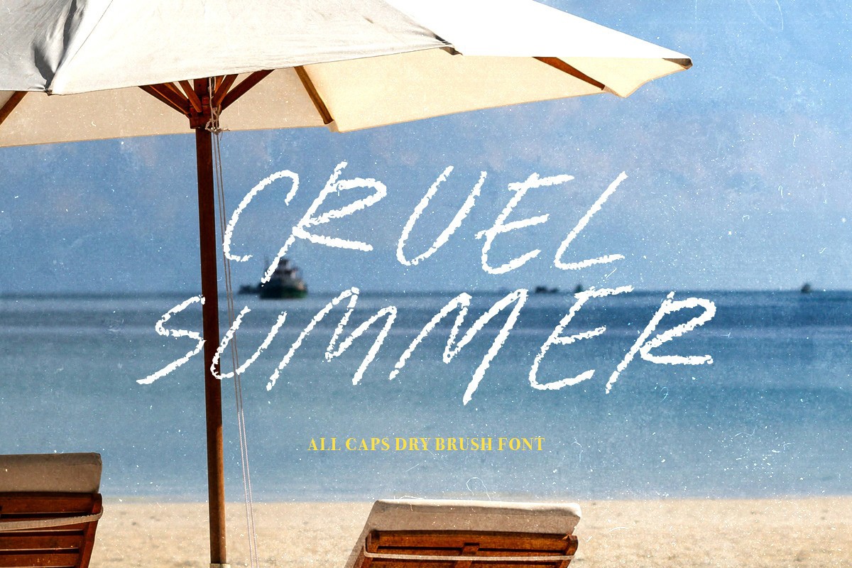 Font Cruel Summer