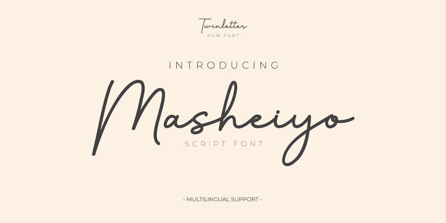 Font Masheiyo