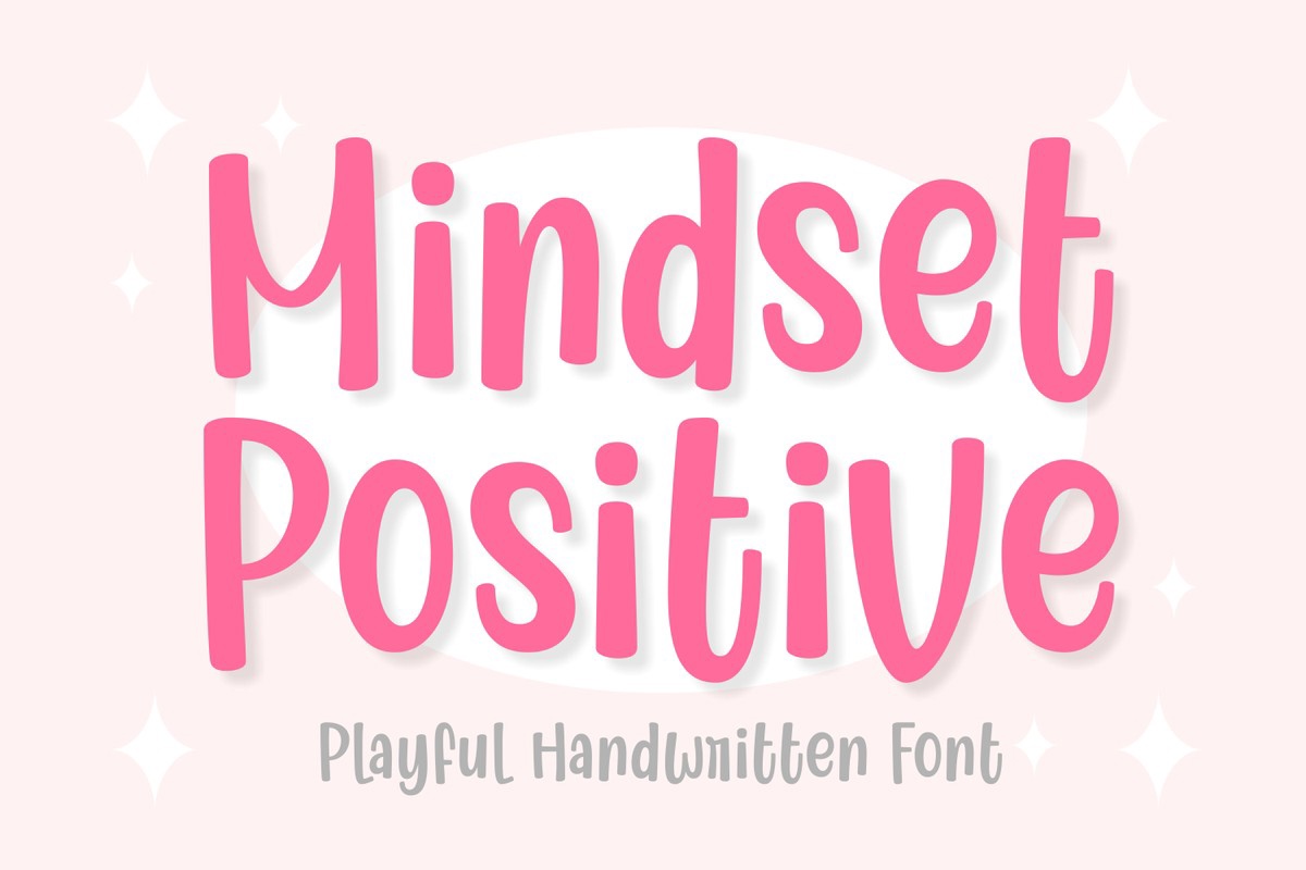 Font Mindset Positive