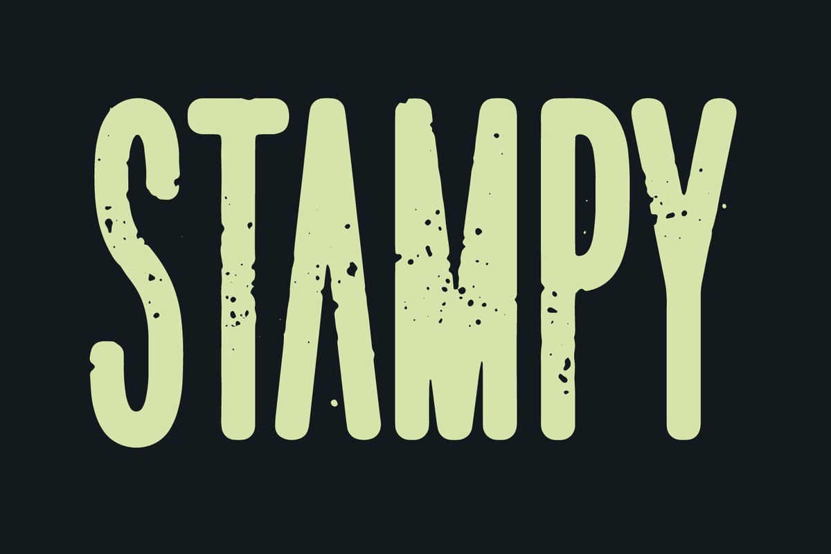 Font Stampy