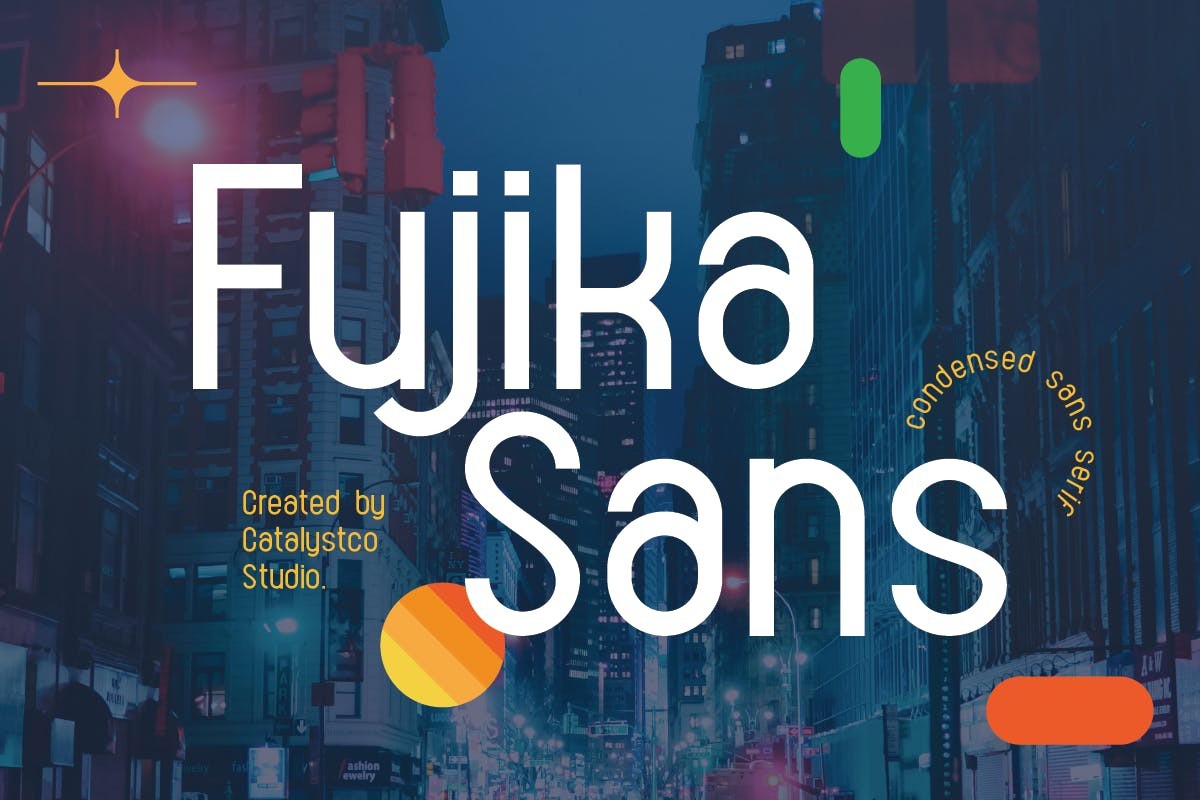 Font Fujika Sans