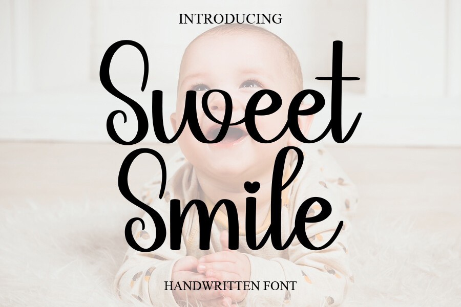 Font Sweet Smile