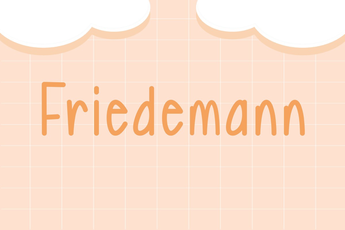 Font Friedemann