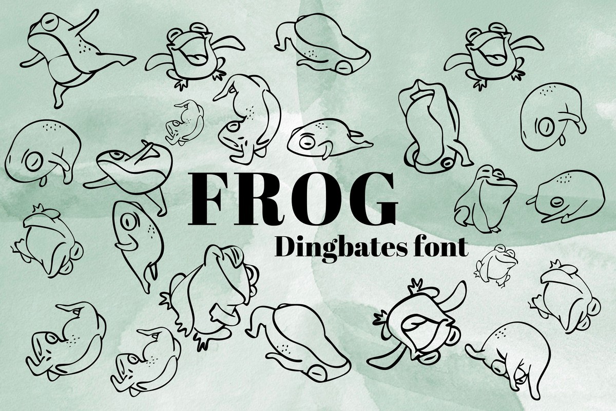 Font Frog