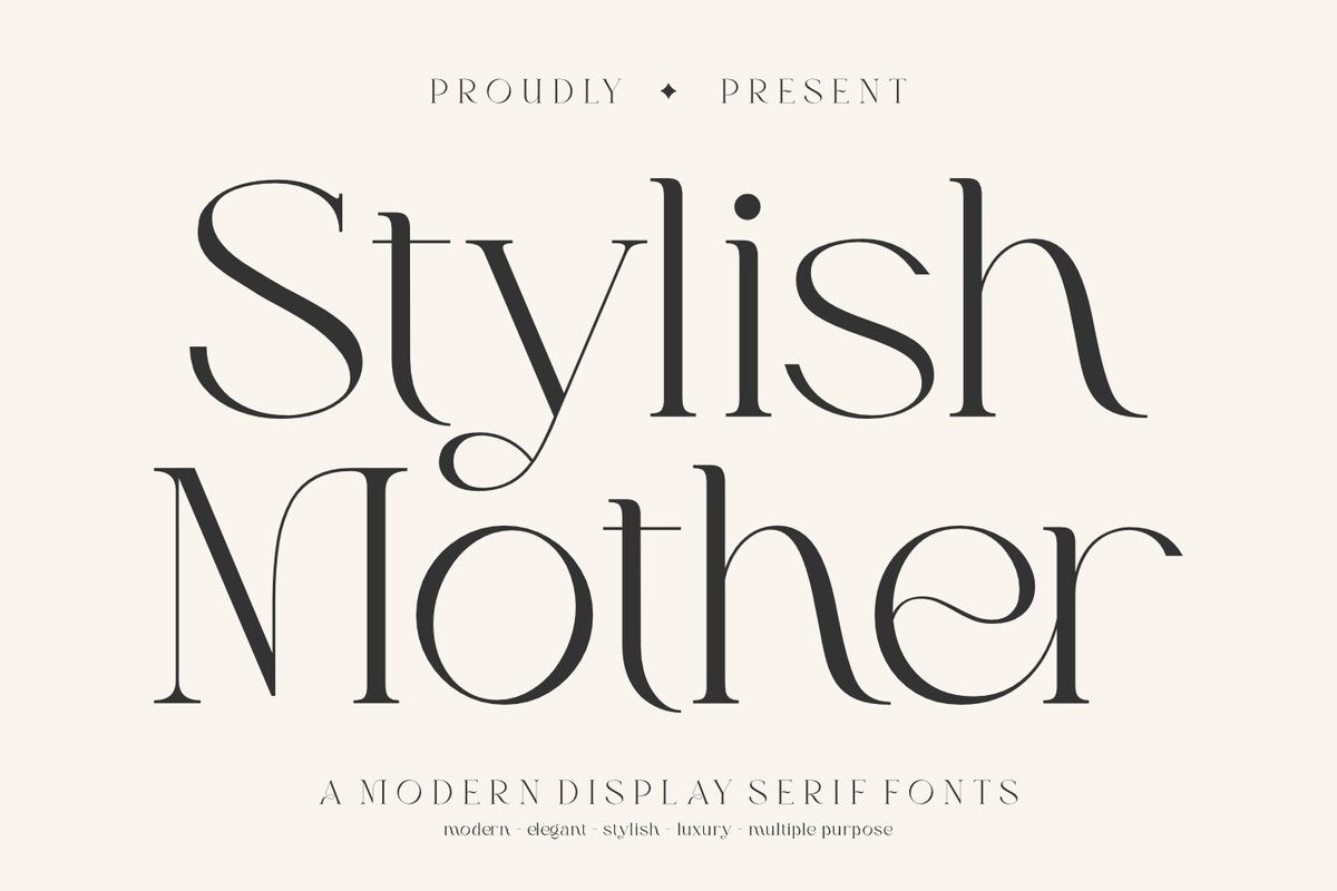 Font Stylish Mother