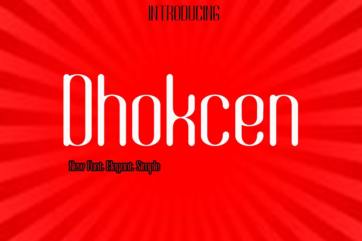 Font Dhokcen