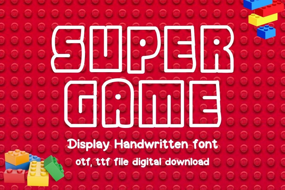 Font Super Game