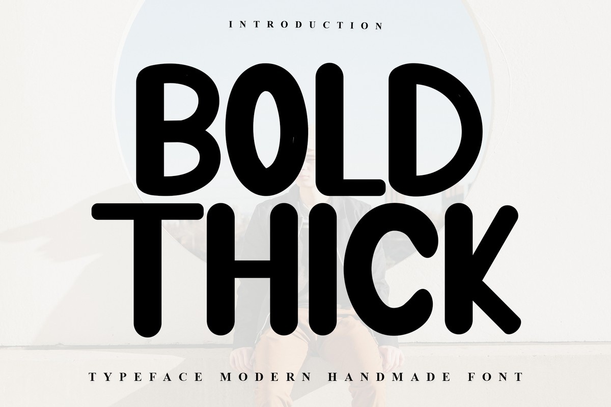 Font Bold Thick