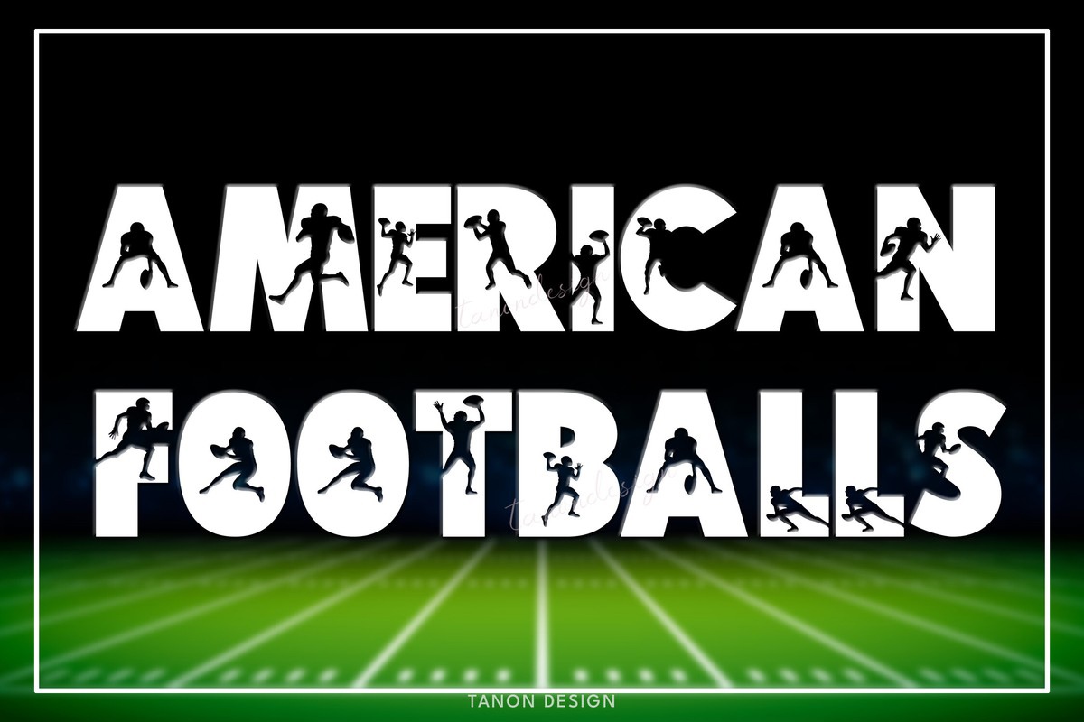 Font American Footballs