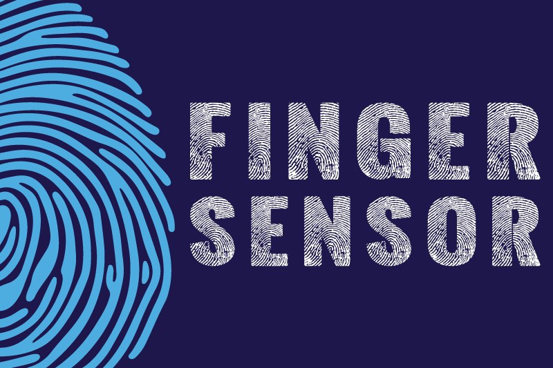 Font Finger Sensor