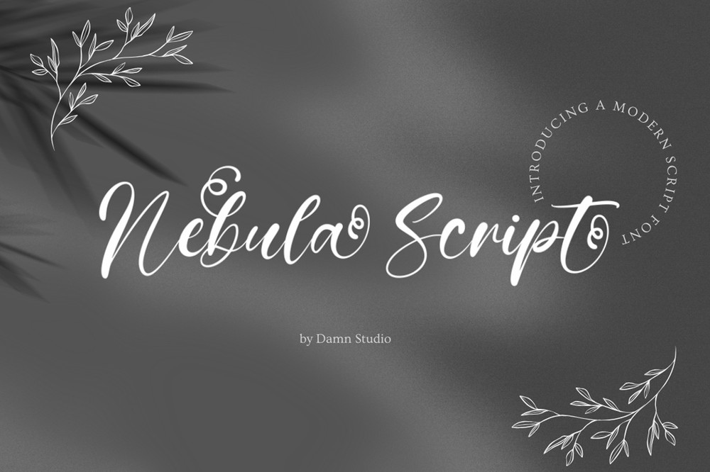 Font Nebula Script