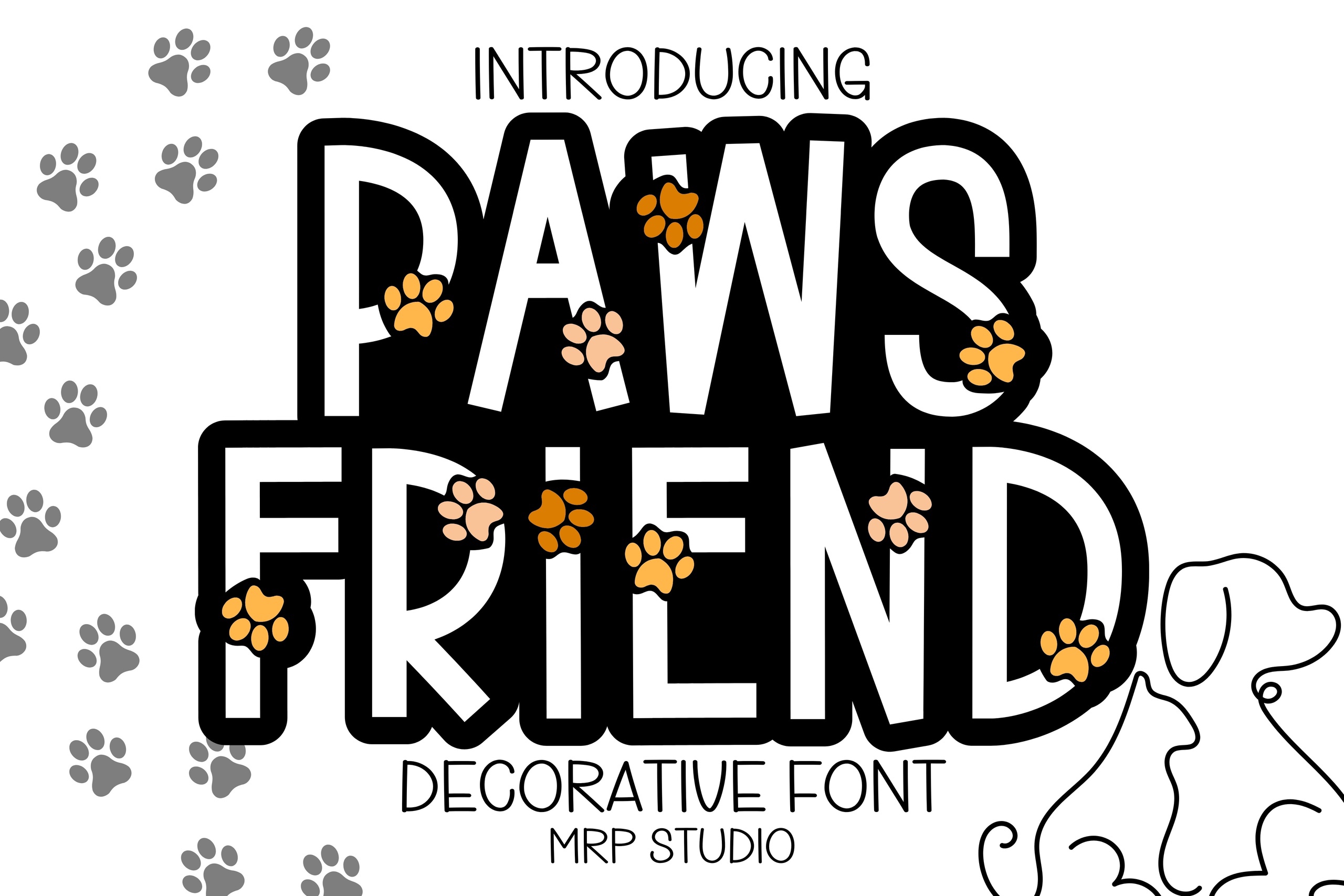 Font Paws Friend