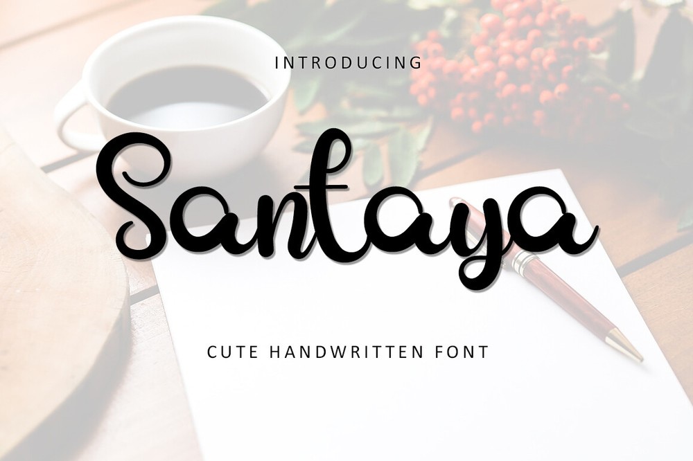 Font Santaya