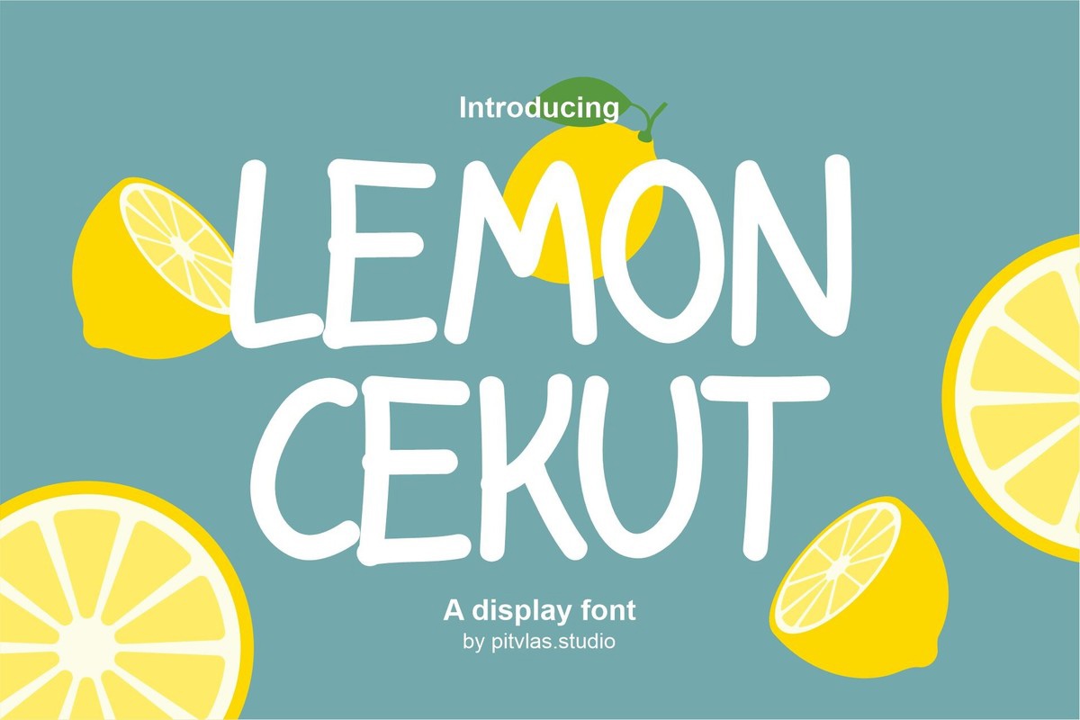 Font Lemon Cekut