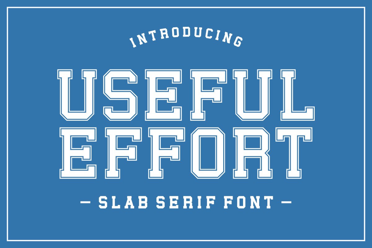 Font Useful Effort