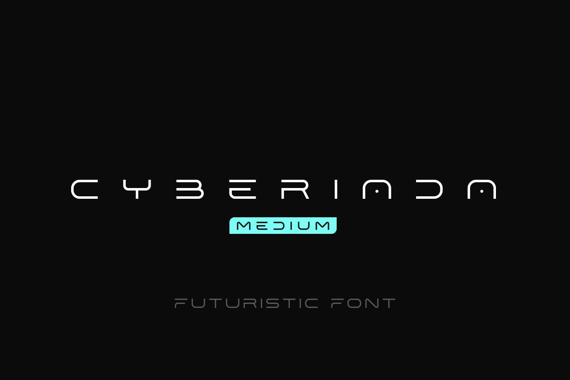 Font Cyberiada Medium