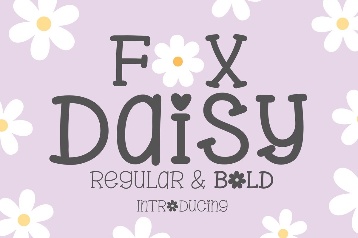 Font Fox Daisy