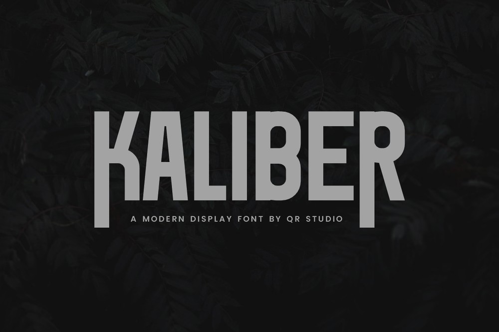 Font Kaliber