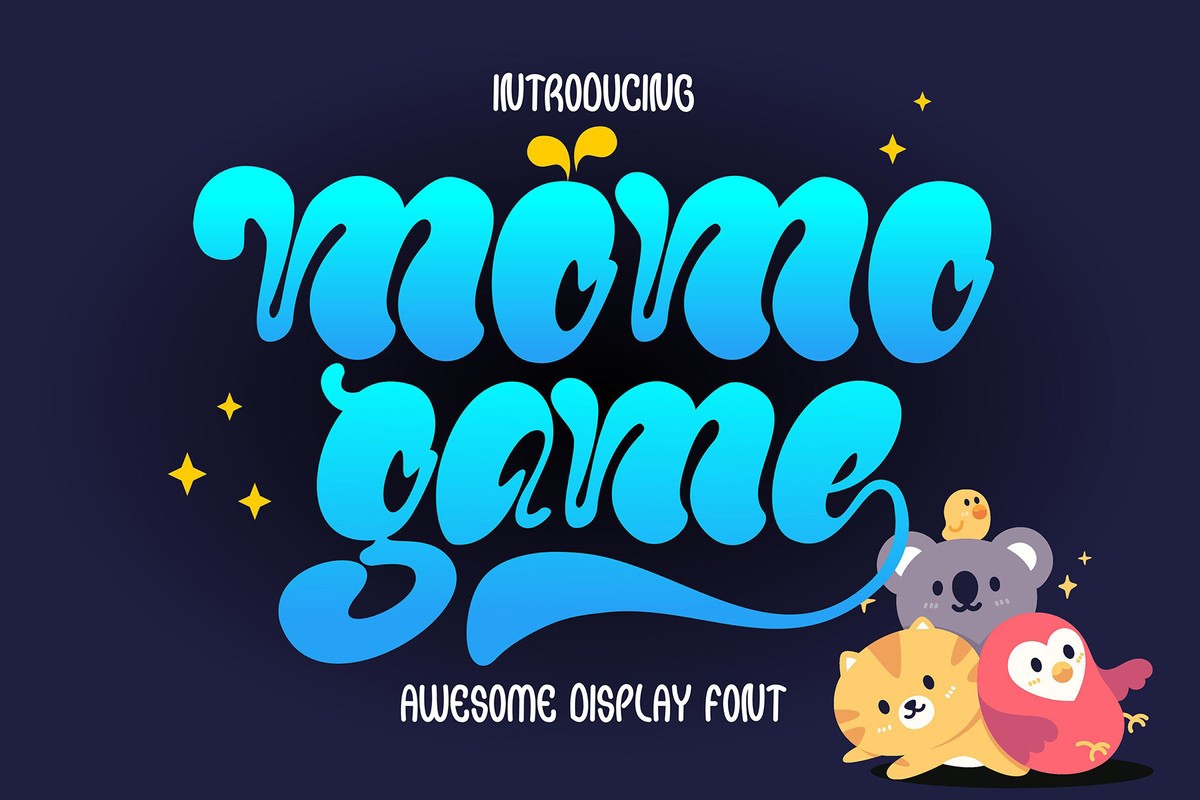 Font Momo Game