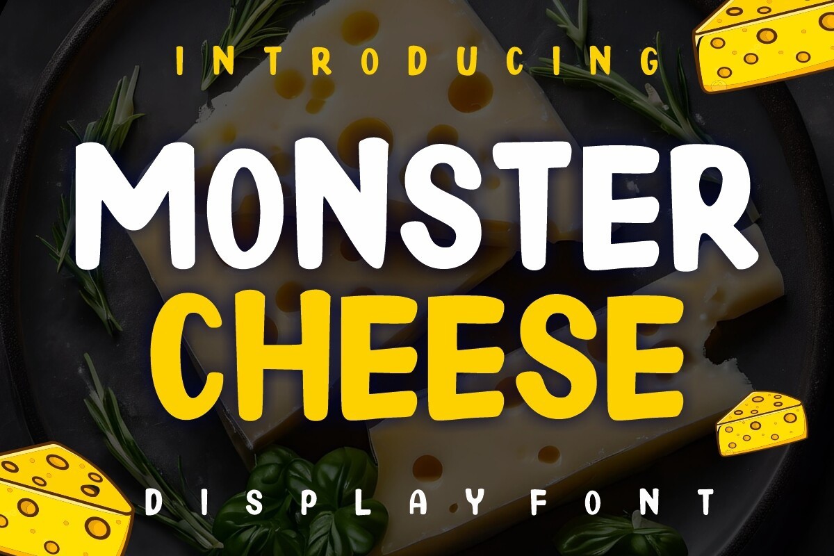 Font Monster Cheese