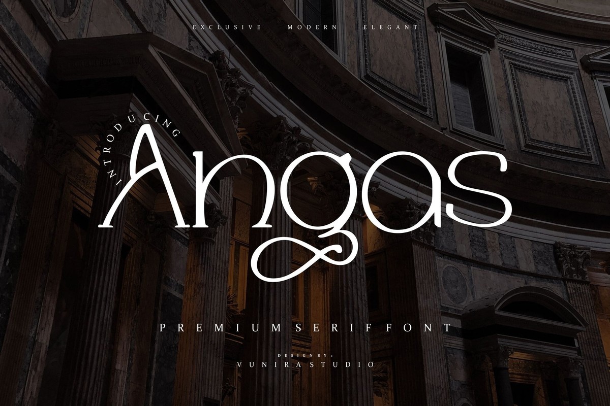 Font Angas