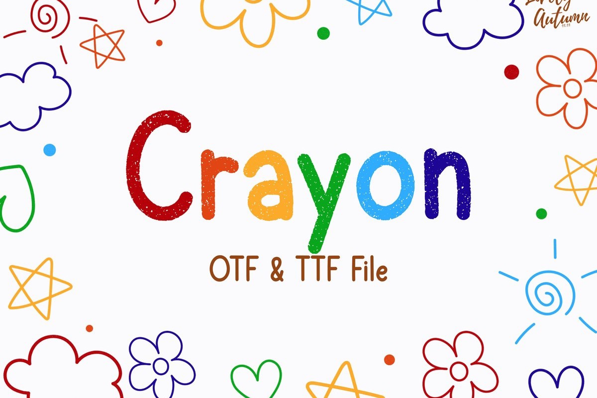 Font Crayon