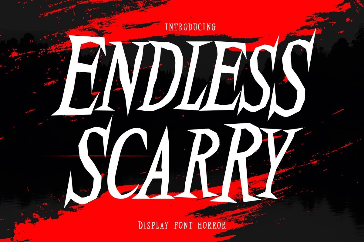 Font Endless Scarry