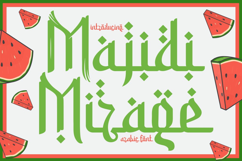 Font Majidi Mirage