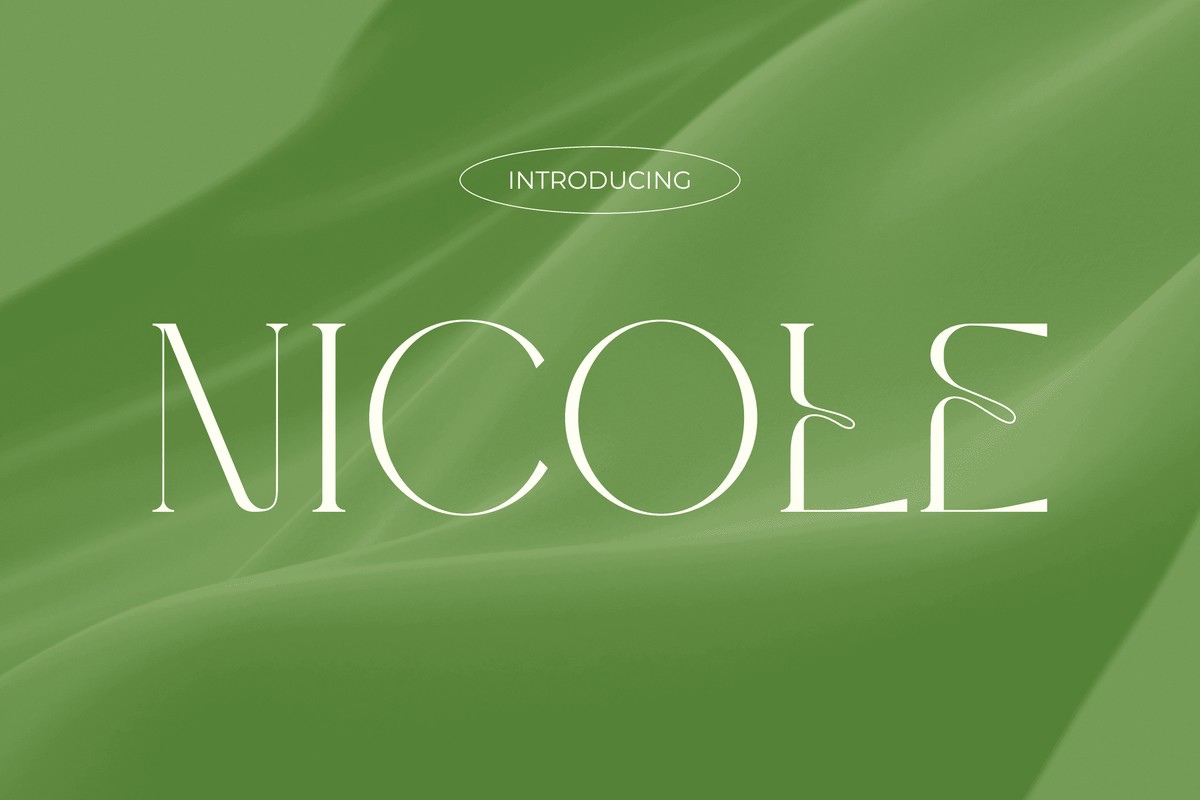 Font Nicole