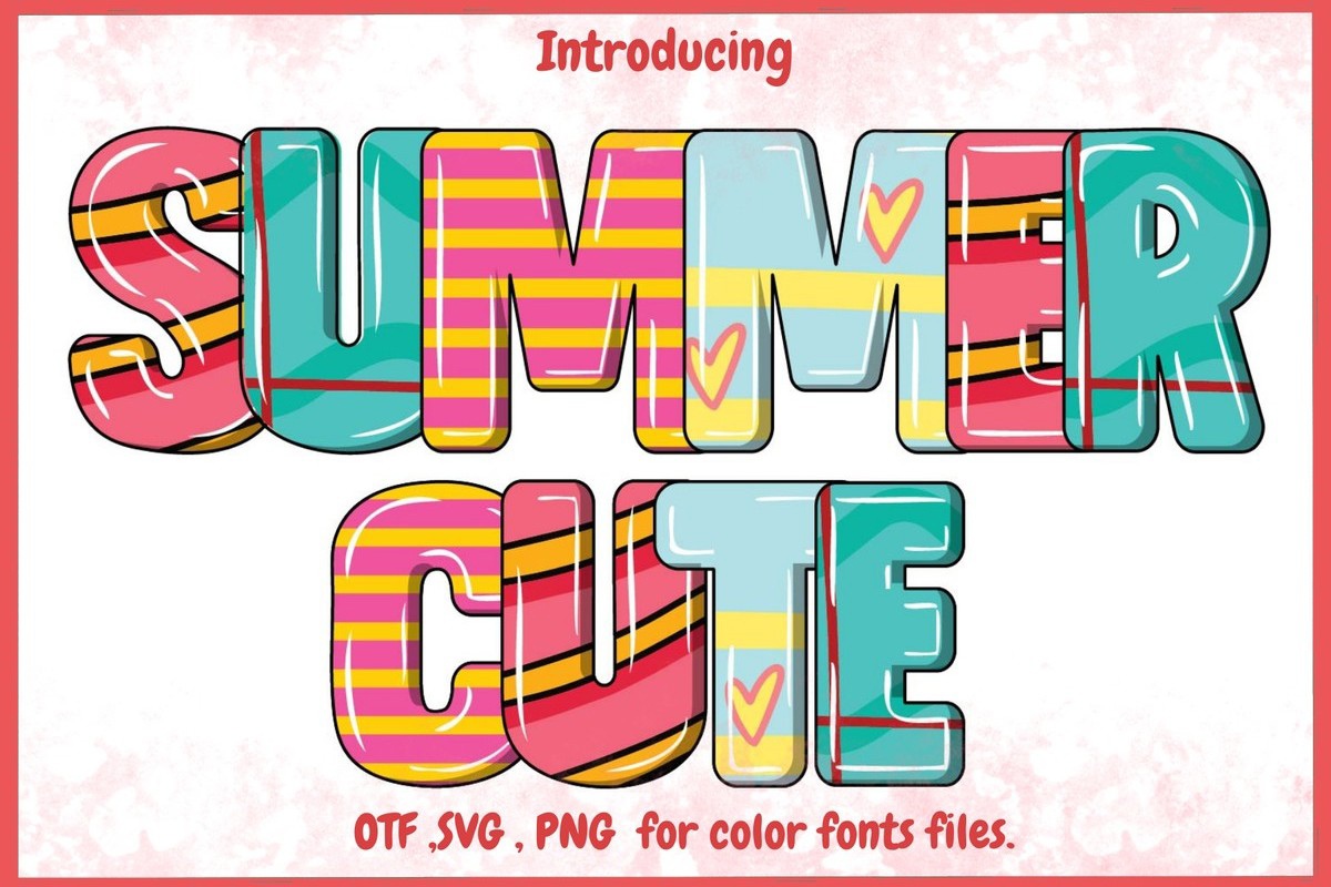 Font Summer Cute