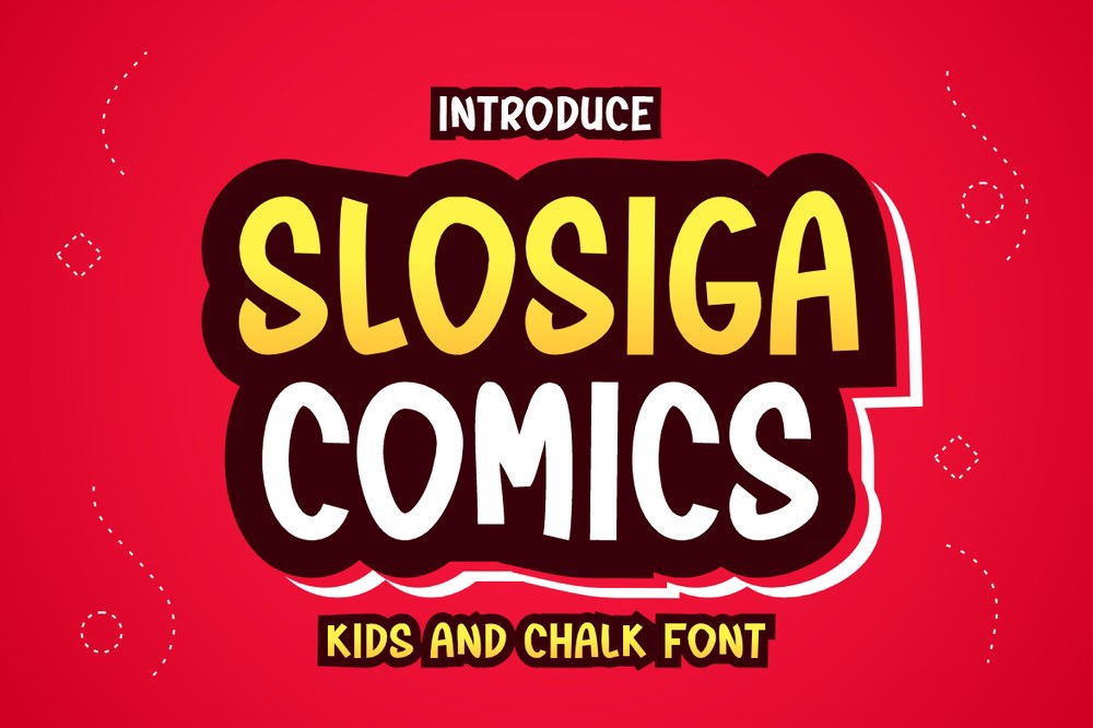 Font Slosiga Comics