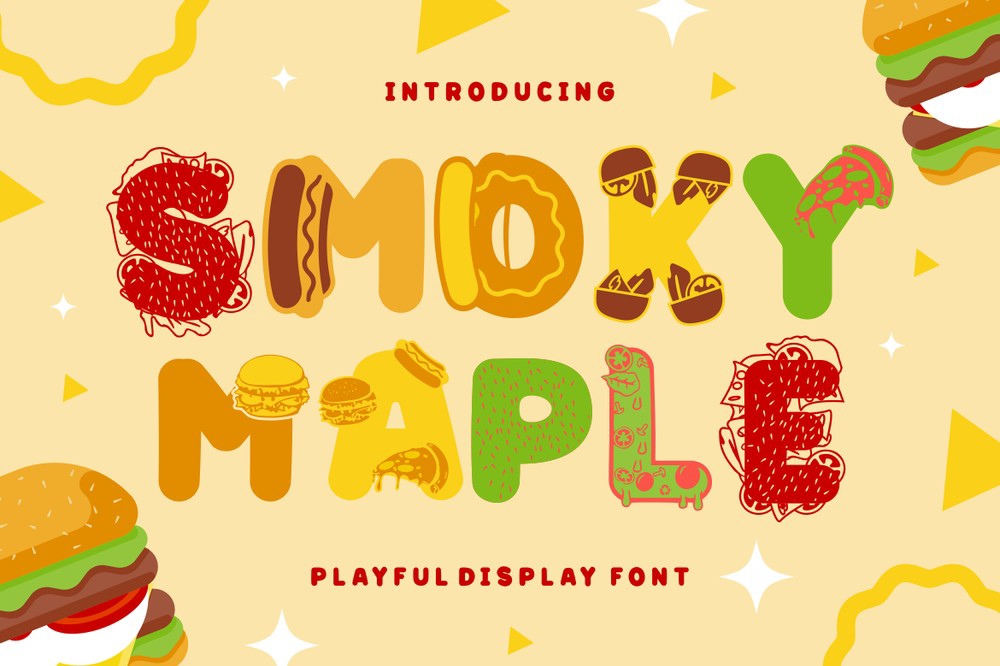 Font Smoky Maple