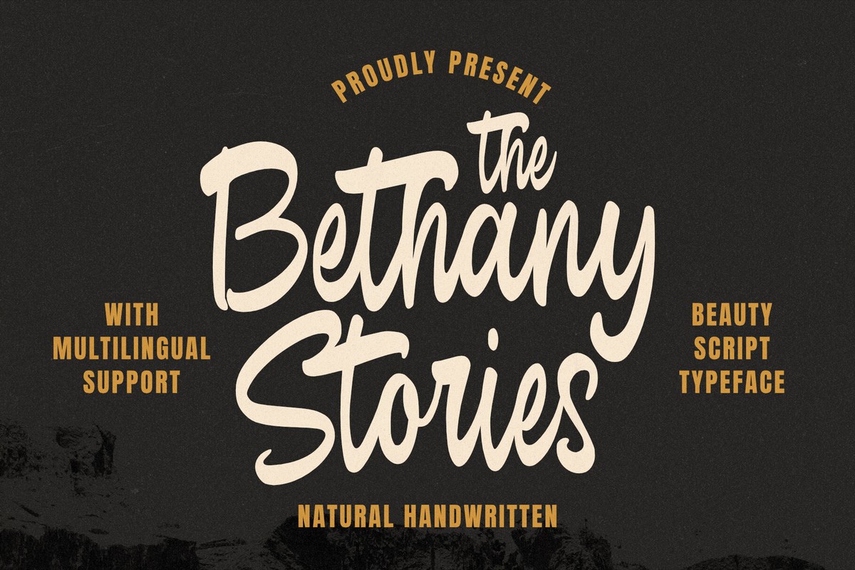 Font The Bethany Stories