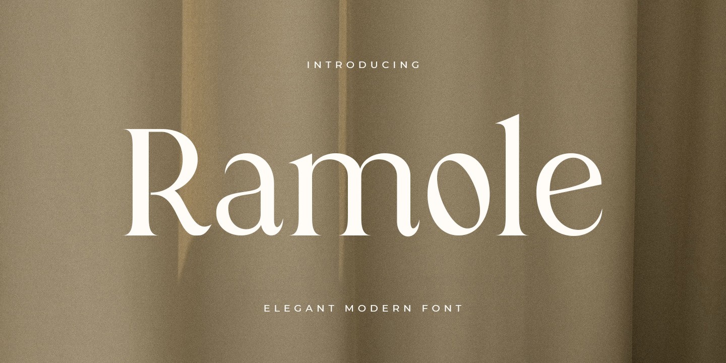 Font Ramole