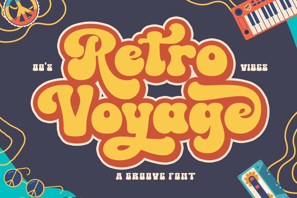 Font Retro Voyage