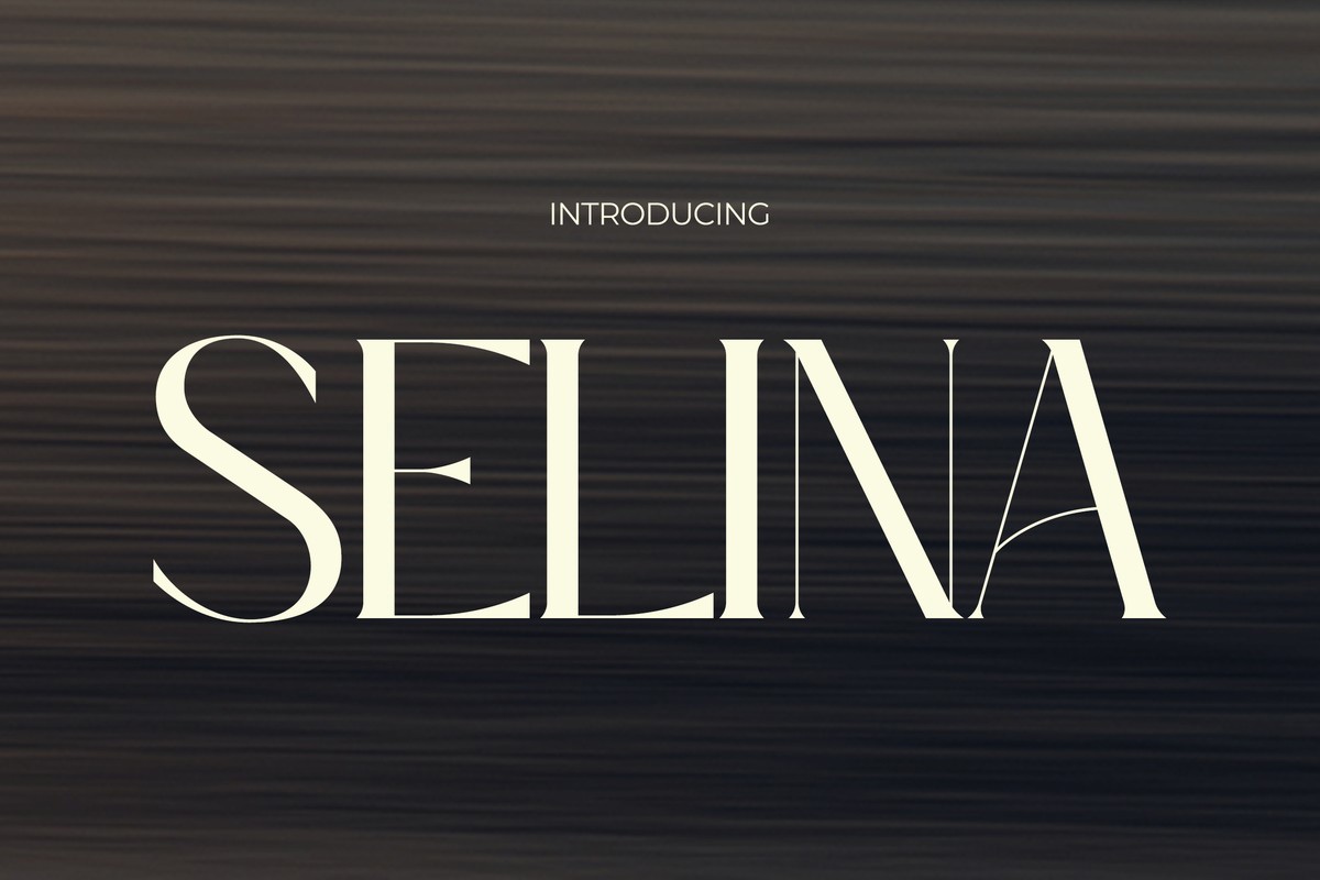 Font Selina