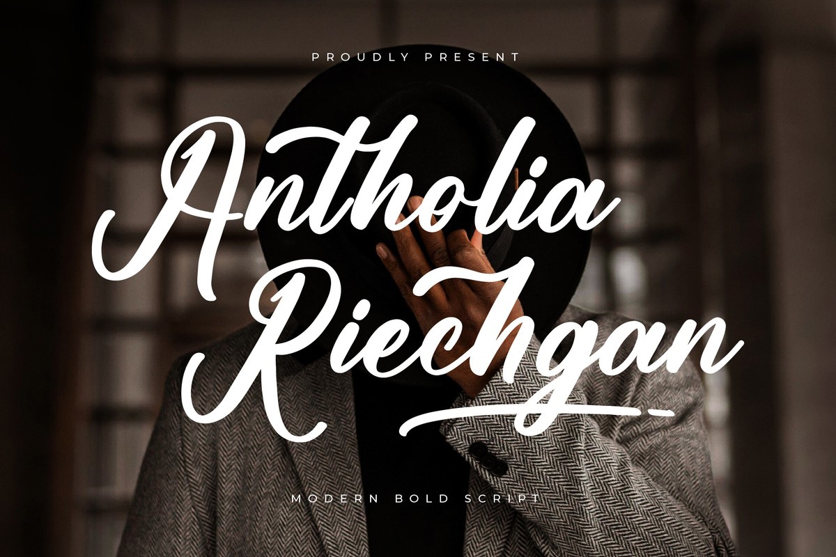 Font Antholia Riechgan