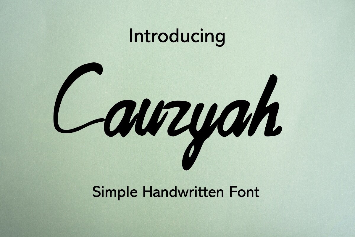 Font Cauzyah