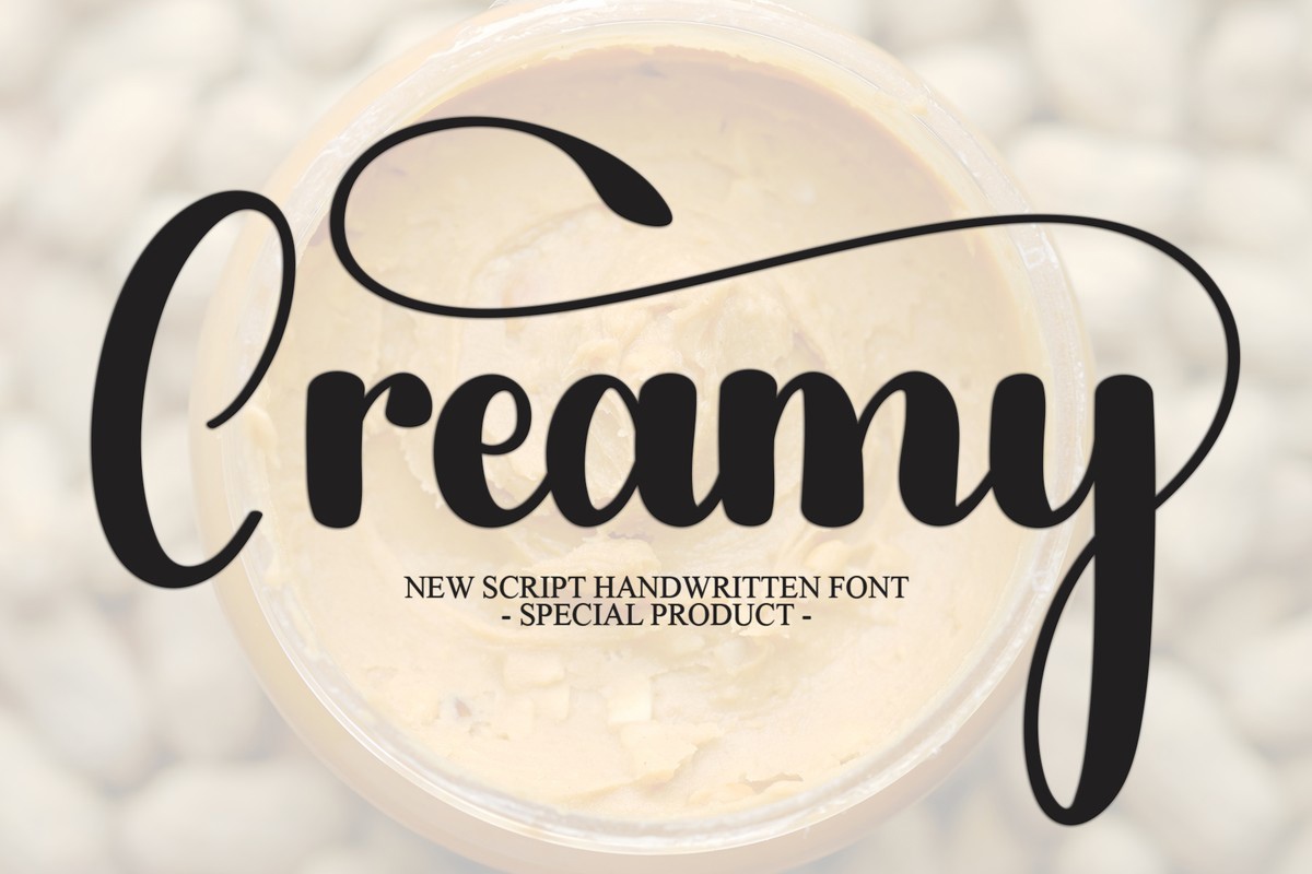 Font Creamy