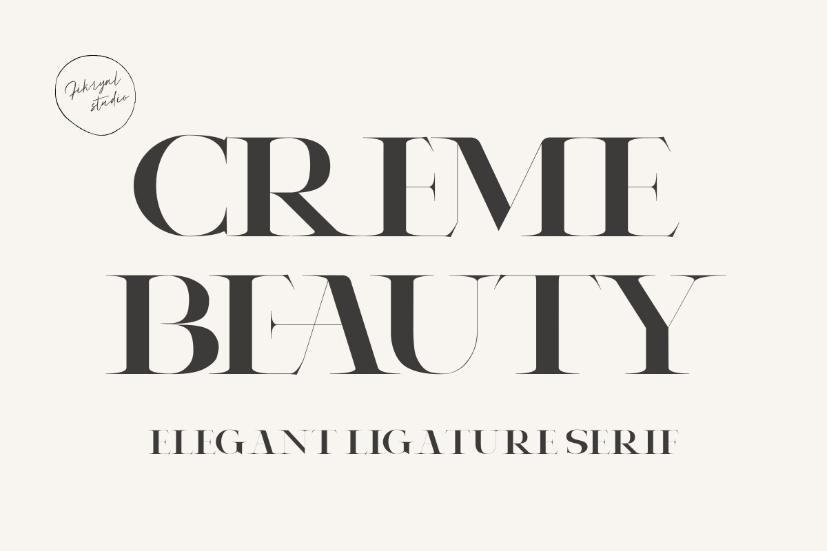 Font Creme Beauty