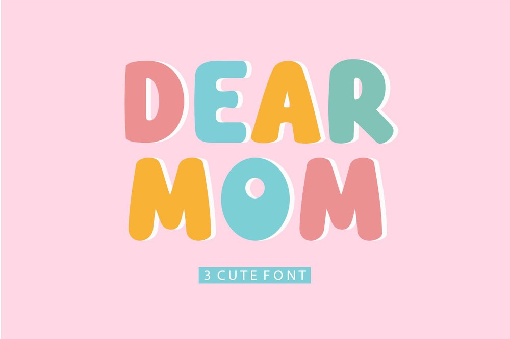 Font Dear Mom