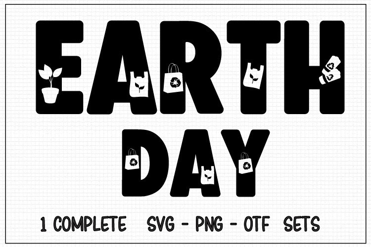 Font Earth Day