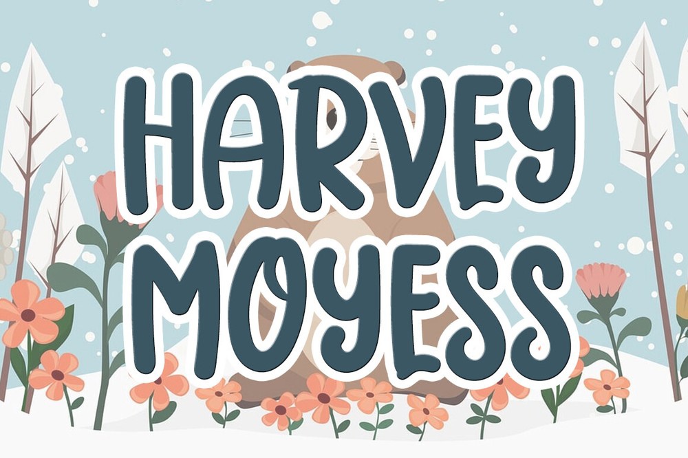 Font Harvey Moyess