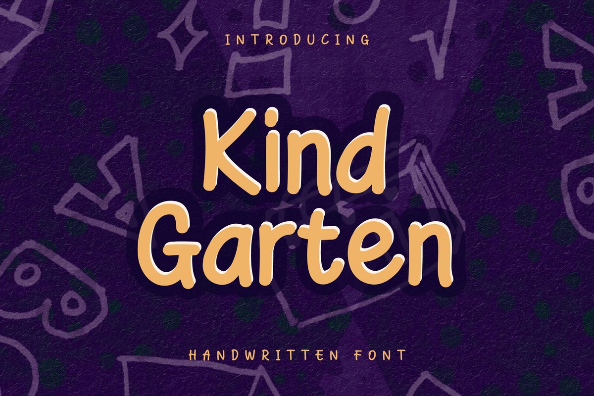 Font Kind Garten