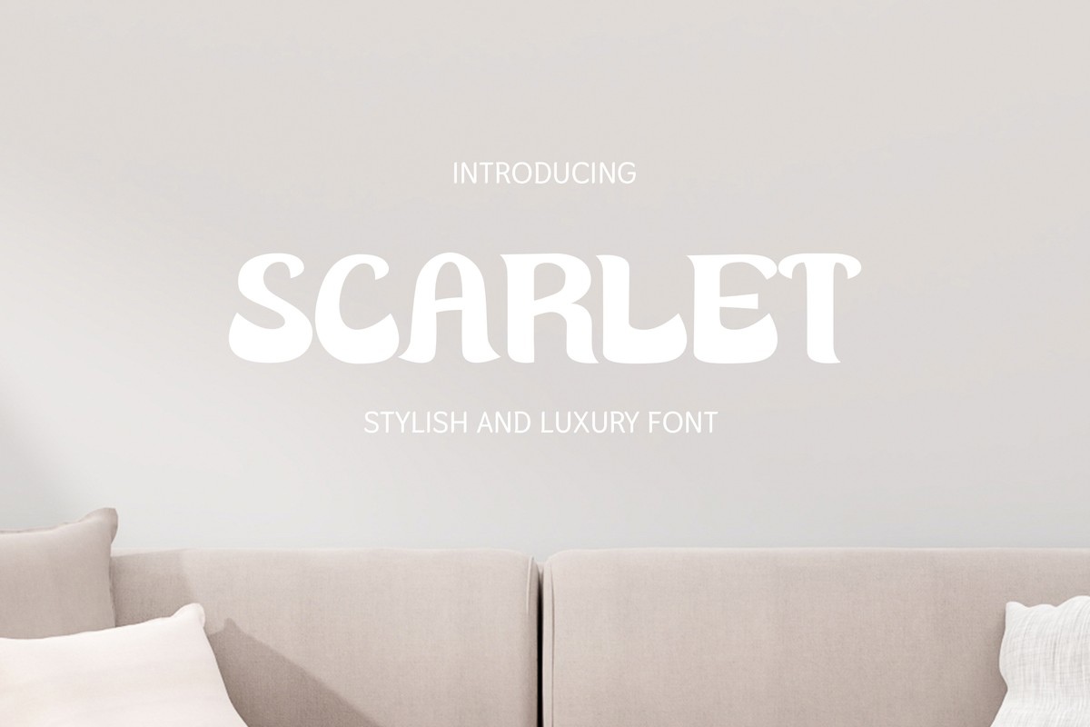 Font Scarlet