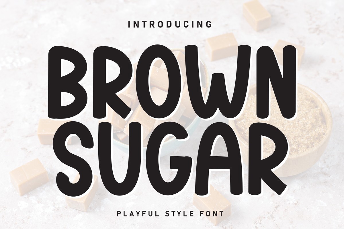 Font Brown Sugar