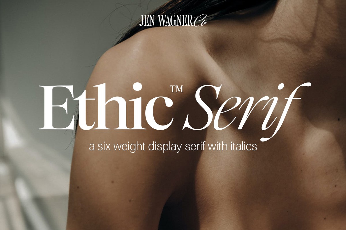 Font Ethic Serif